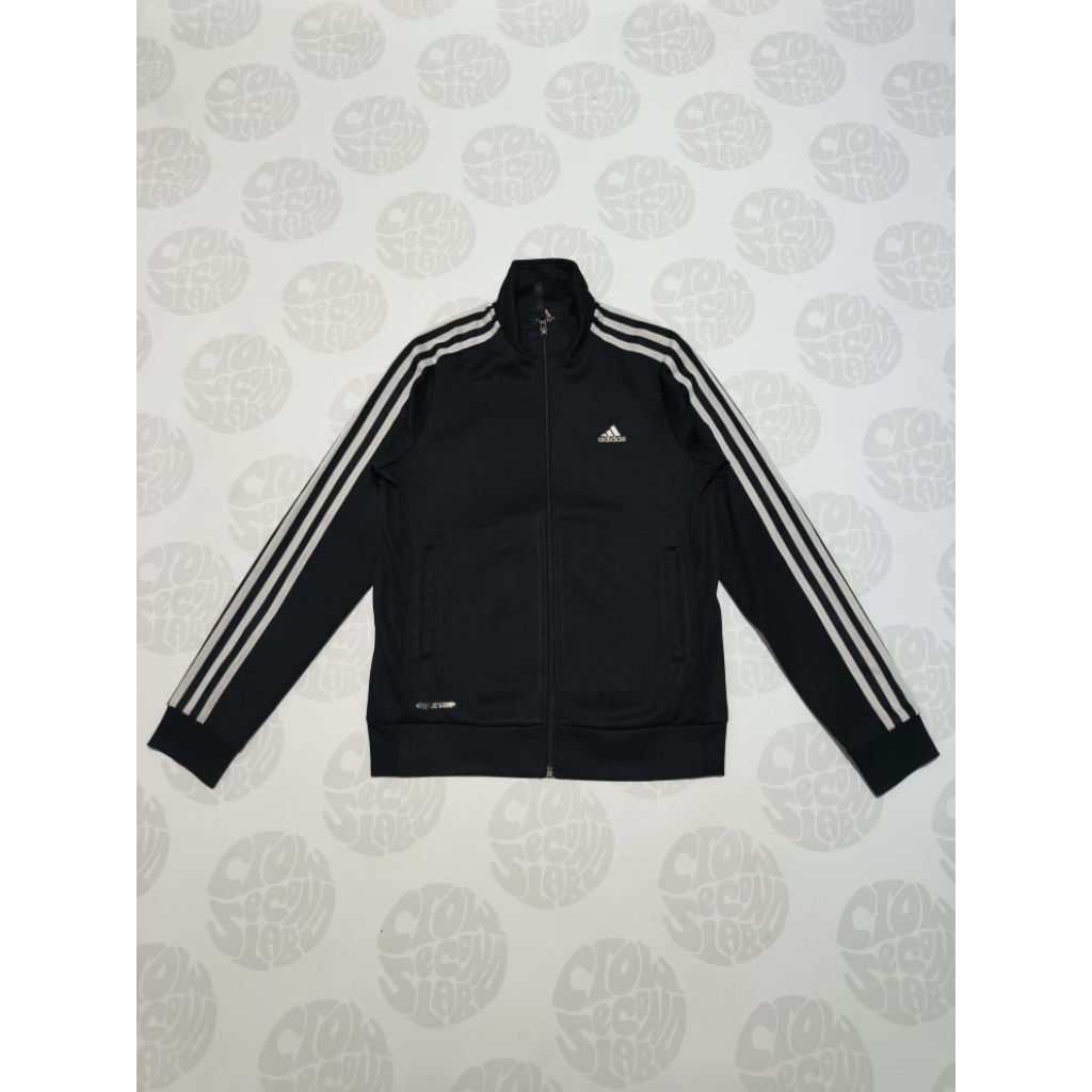 Tracktop Adidas Hitam Balok