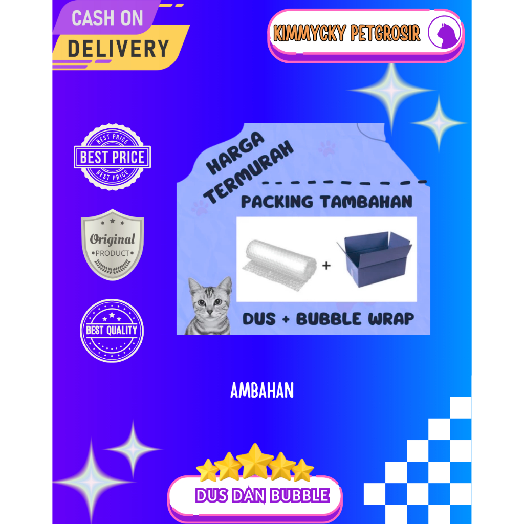 

Tambahan Bubble Wrap Dus