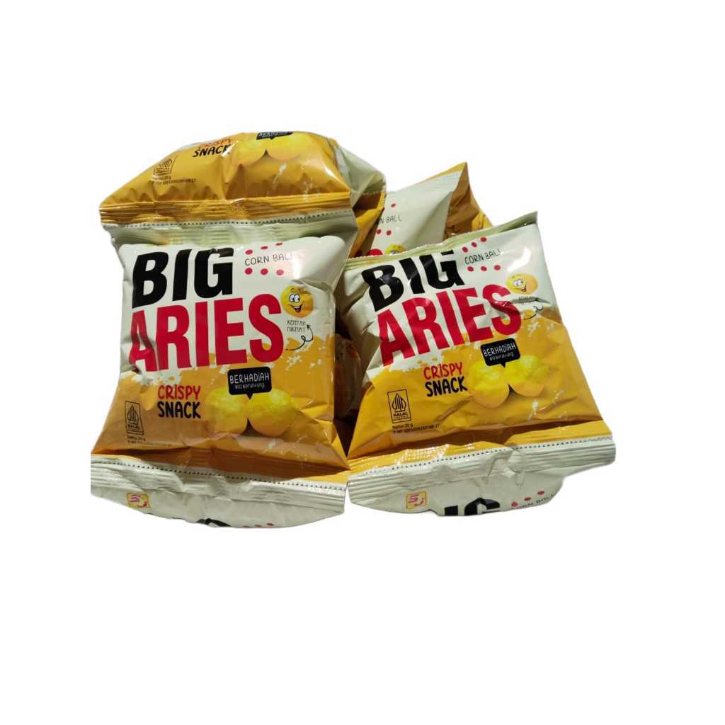

BIG ARIES Chiki Viral Berhadiah Uang Tunai 1 Pax Isi 10PCS / Big Aries Berhadiah