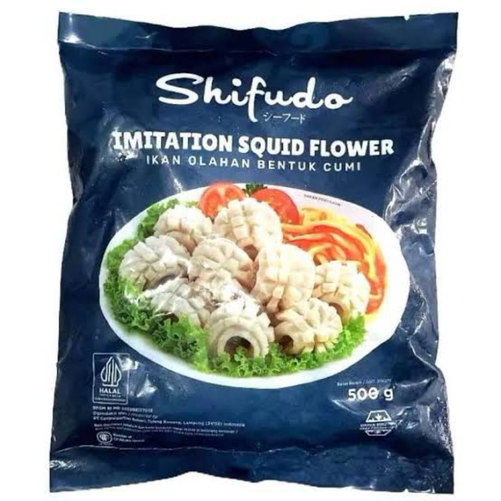 

Squid Flower/Kembang Cumi Shifudo 500gr (Frozen Food)