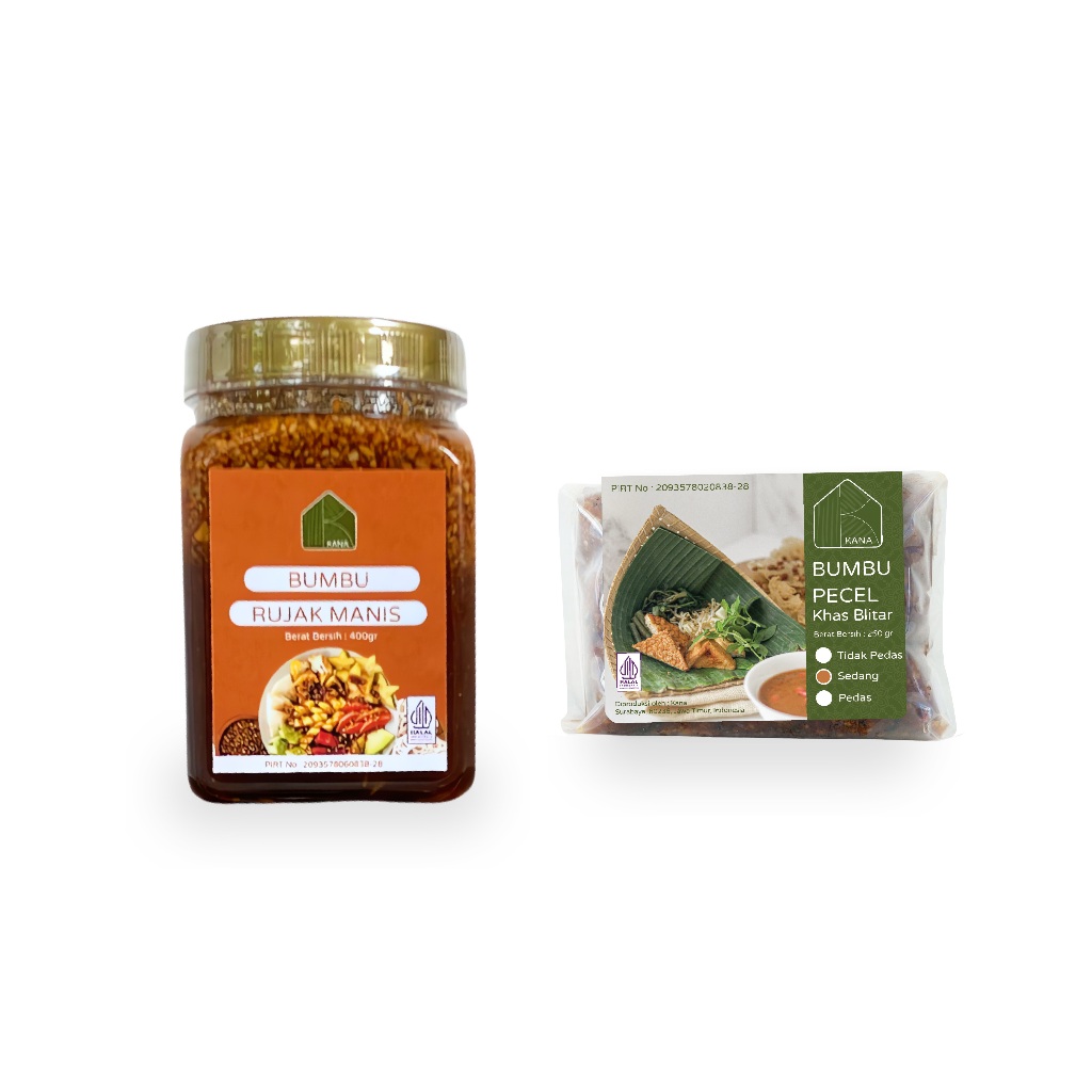 

PAKET BUMBU PECEL + RUJAK MANIS