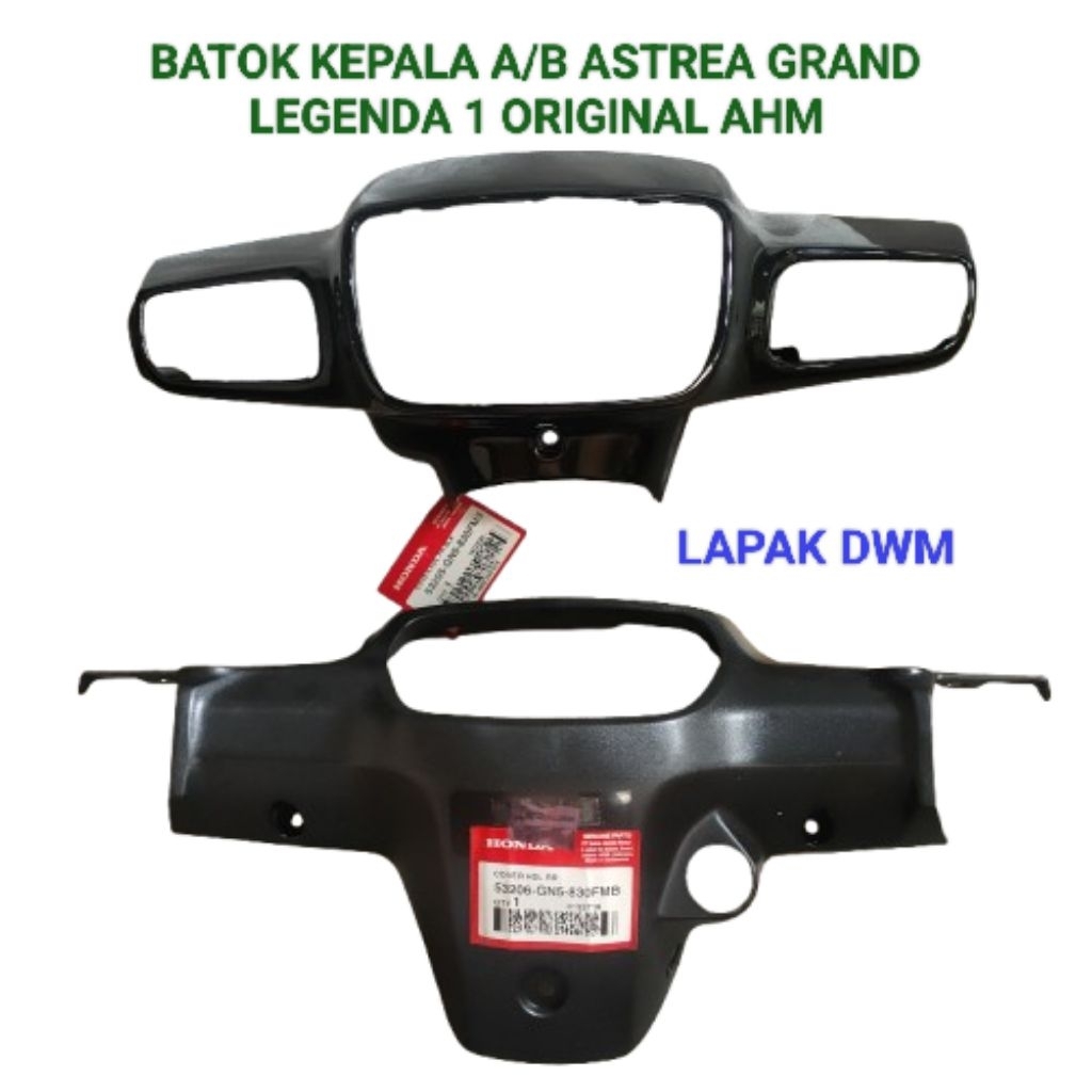 COVER BATOK KEPALA DEPAN BELAKANG ASTREA GRAND LEGENDA 1 NOS ORIGINAL AHM