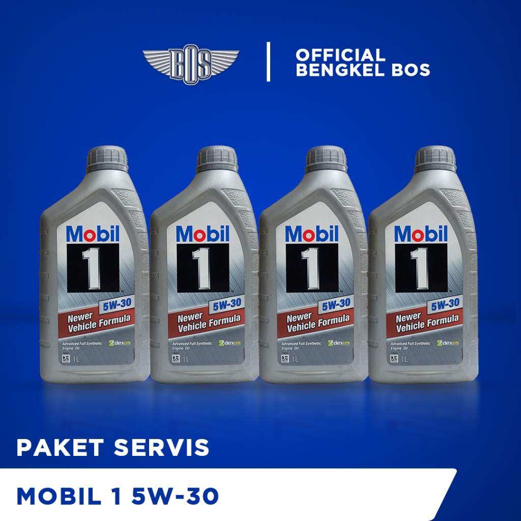 Paket Servis & Ganti Oli Mobil 1 5W-30