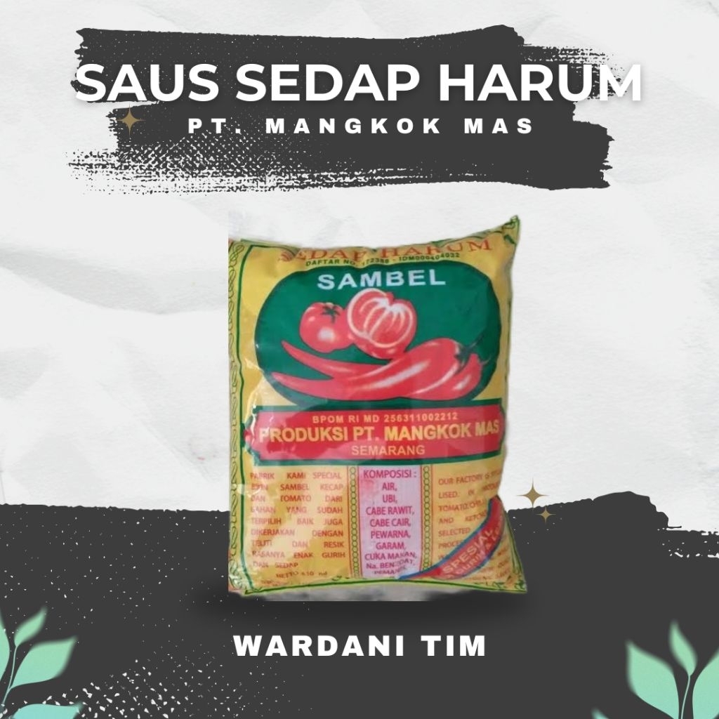 

[ 5 pcs ] Saus Sedap Harum Saus Bantal PT Mangkok Mas