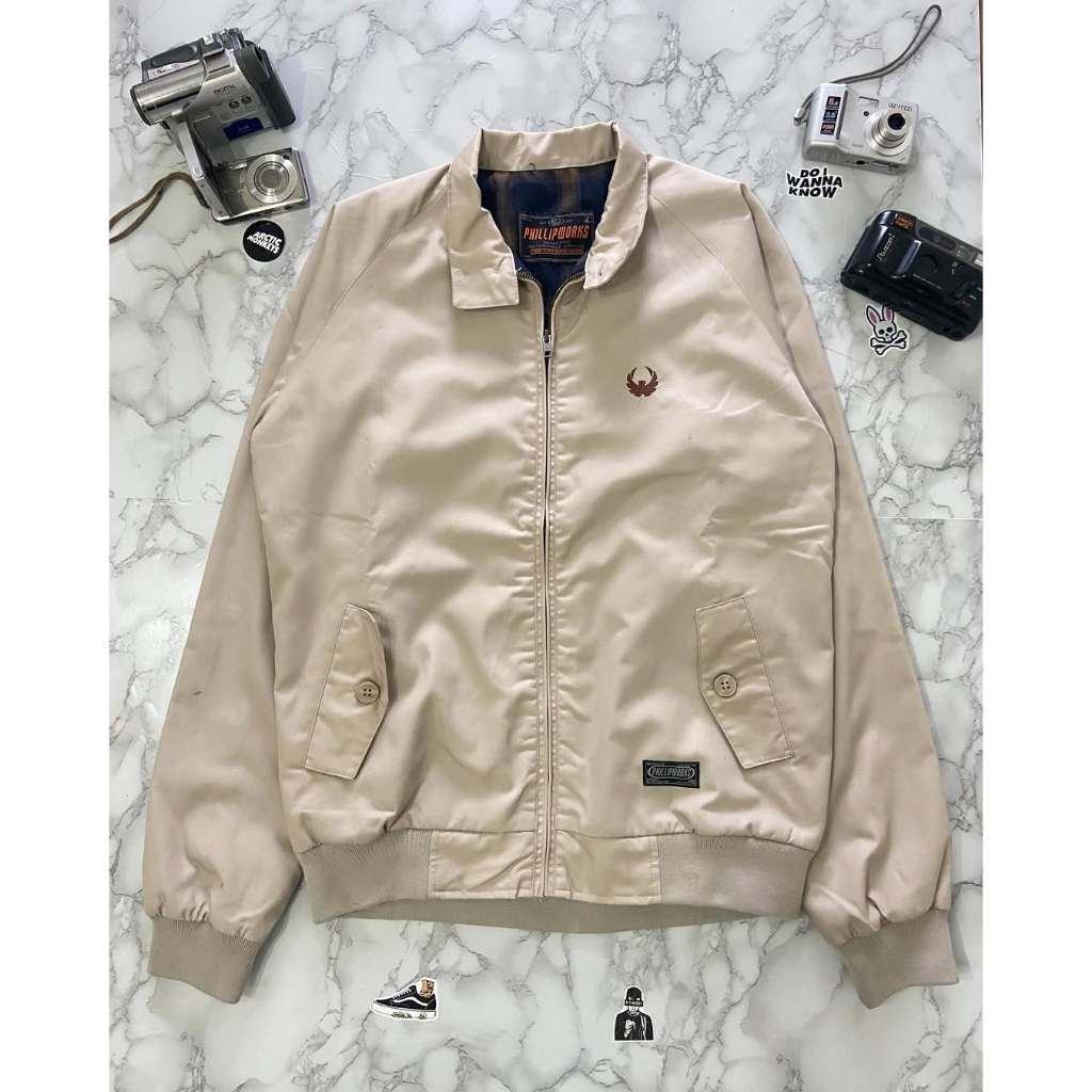 JAKET PHILLIP WORKS CREAM