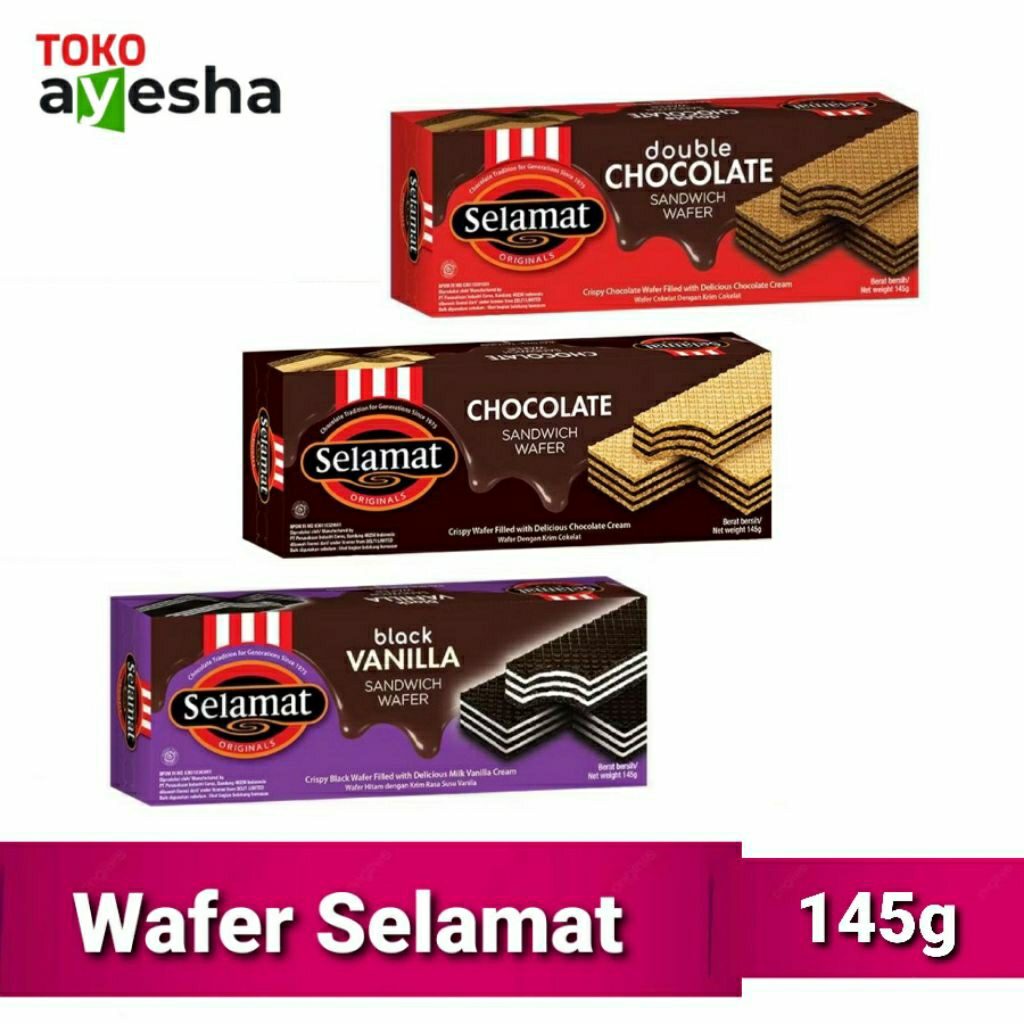

Wafer Selamat Sandwich 145 gr