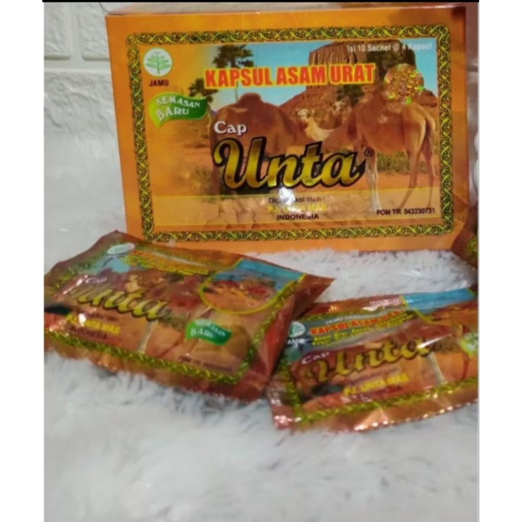 ASAM URAT CAP UNTA original