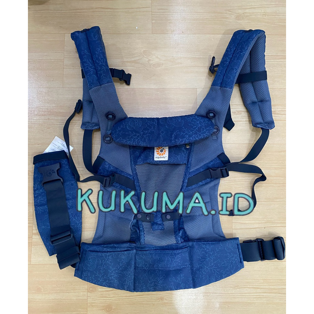 Ergo Baby Adapt Mesh Blue Blooms