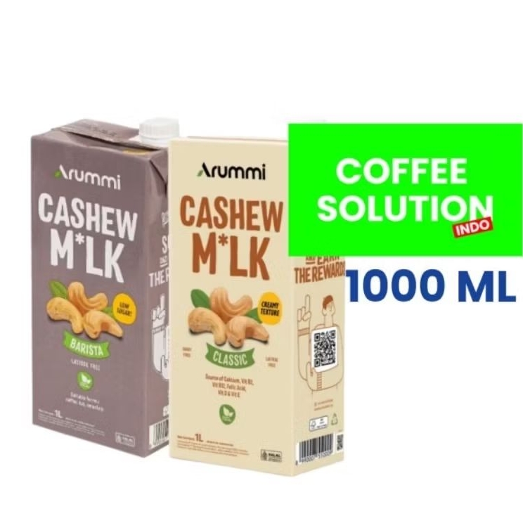 

ARUMMI CASHEW MILK 1000ML TERSEDIA 2 VARIAN TERMURAH!!