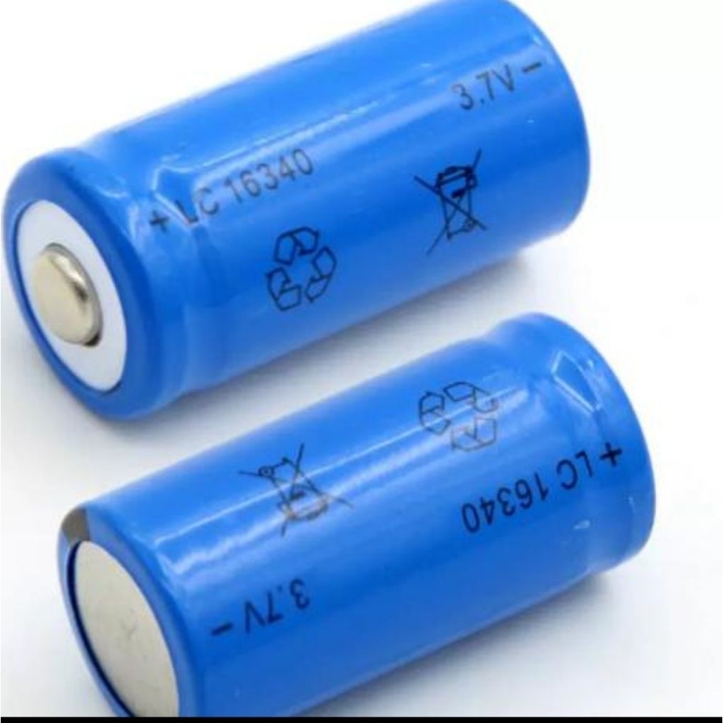 16340 Lithium Battery CR123A Large Capacity Rechargeable Battery 1300