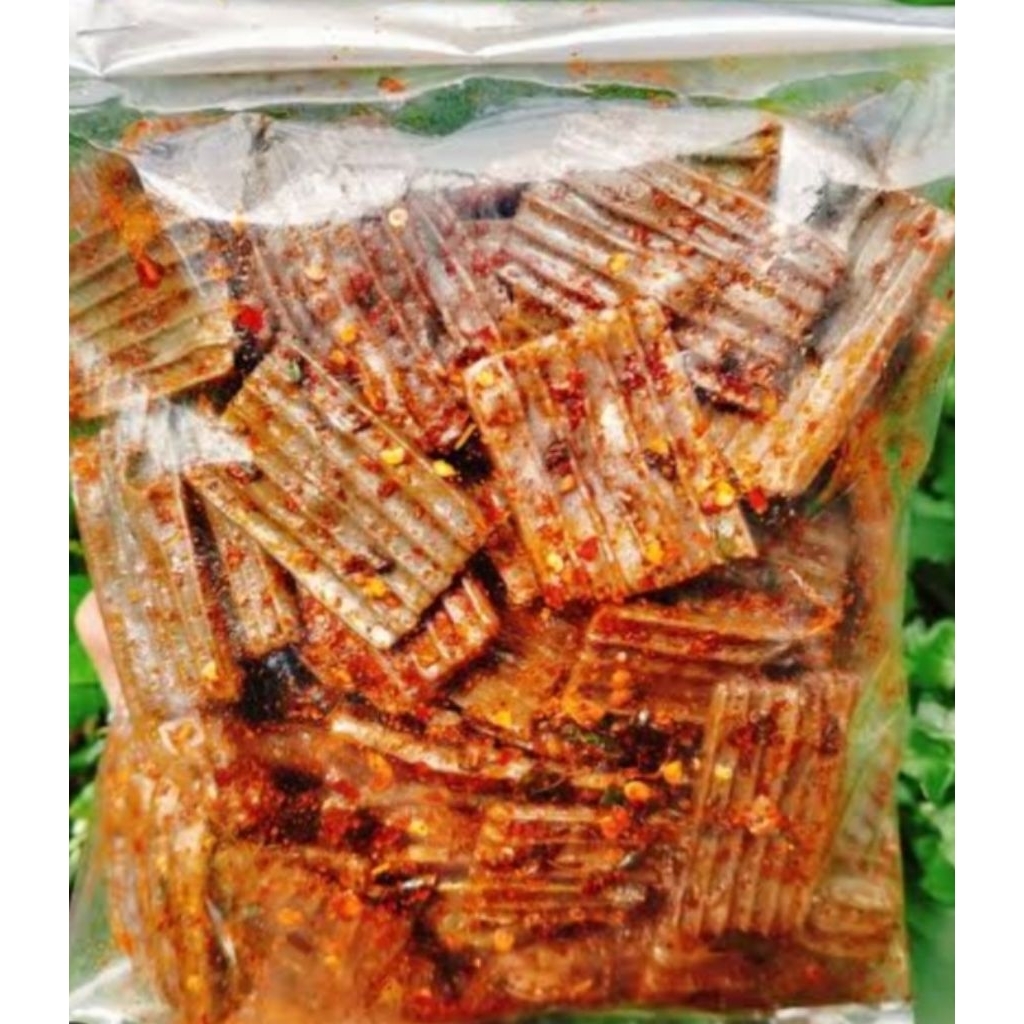 

Kerupuk Jengkol Pedas Gurih Maknyusss