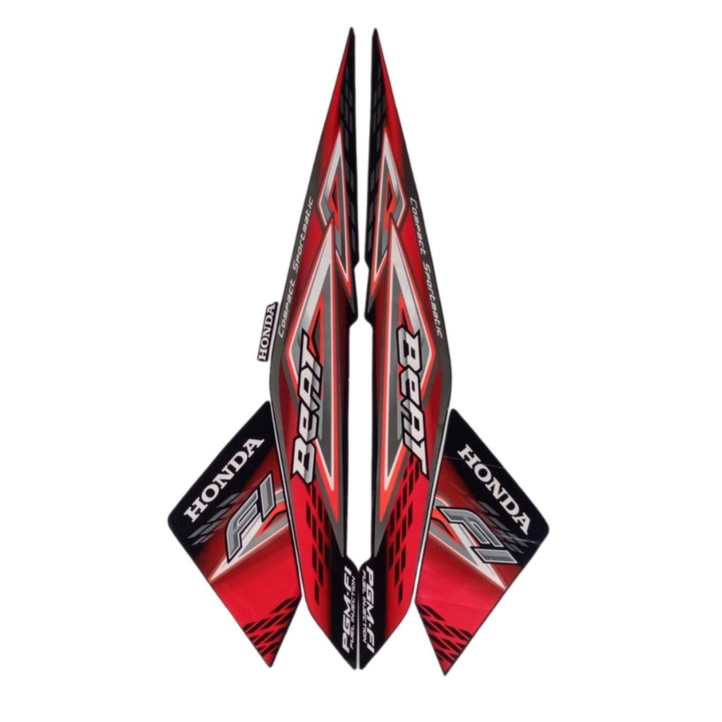stiker body motor Honda Beat 2014