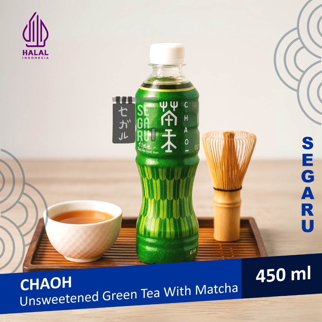 

CHAOH Unsweetened Japanese Green Tea with Matcha | Teh Hijau 450 mL
