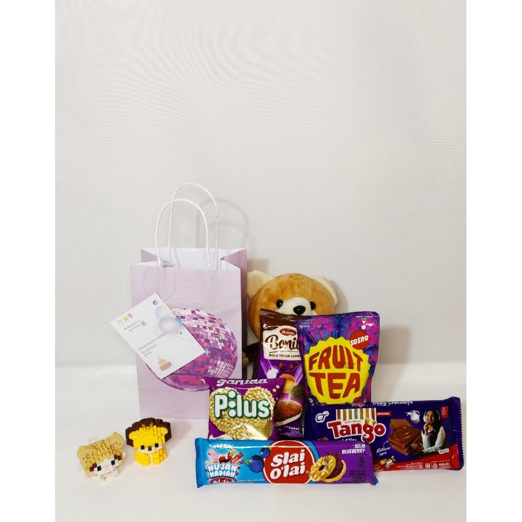 

(Pop Star) Paket Snack Ulang Tahun Anak