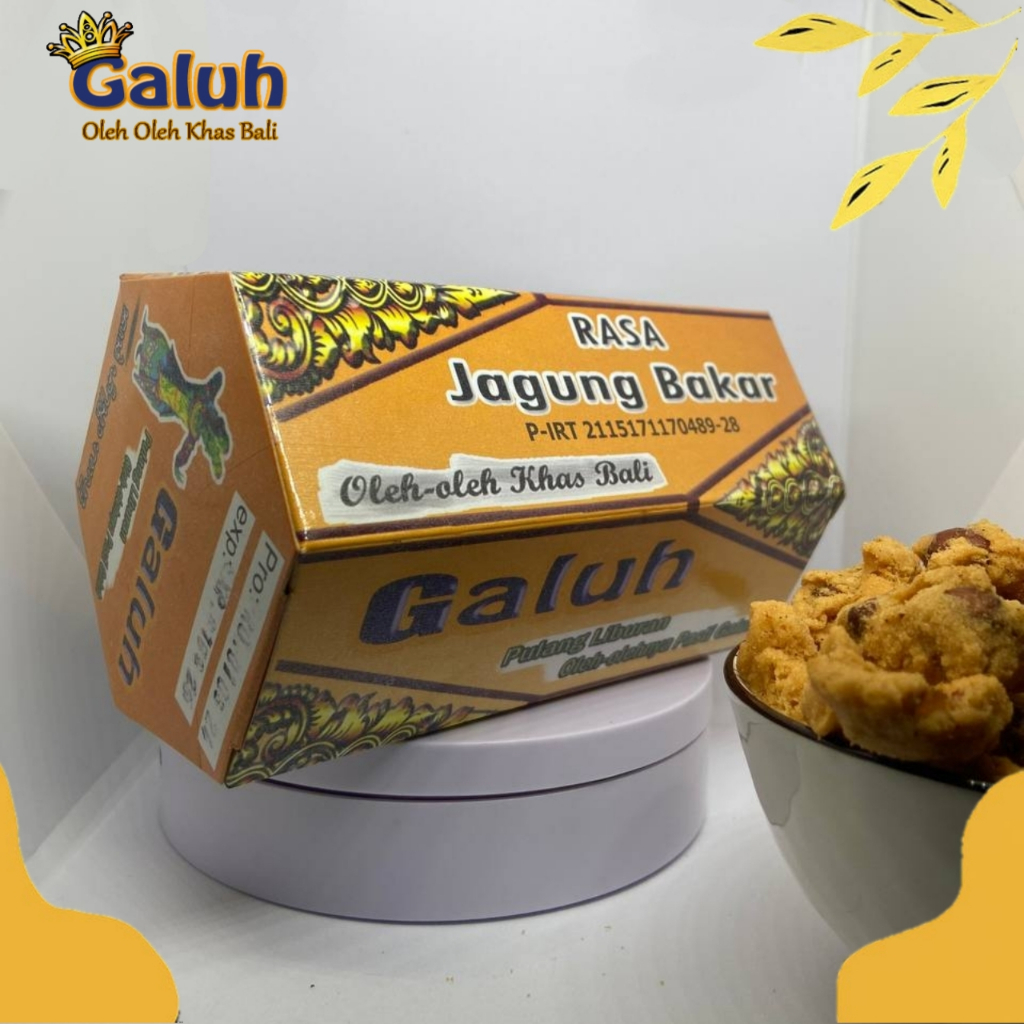 

Kacang Disco Galuh Box 200g – Oleh Oleh Khas Bali, Rasa Jagung Bakar, Camilan Renyah Halal