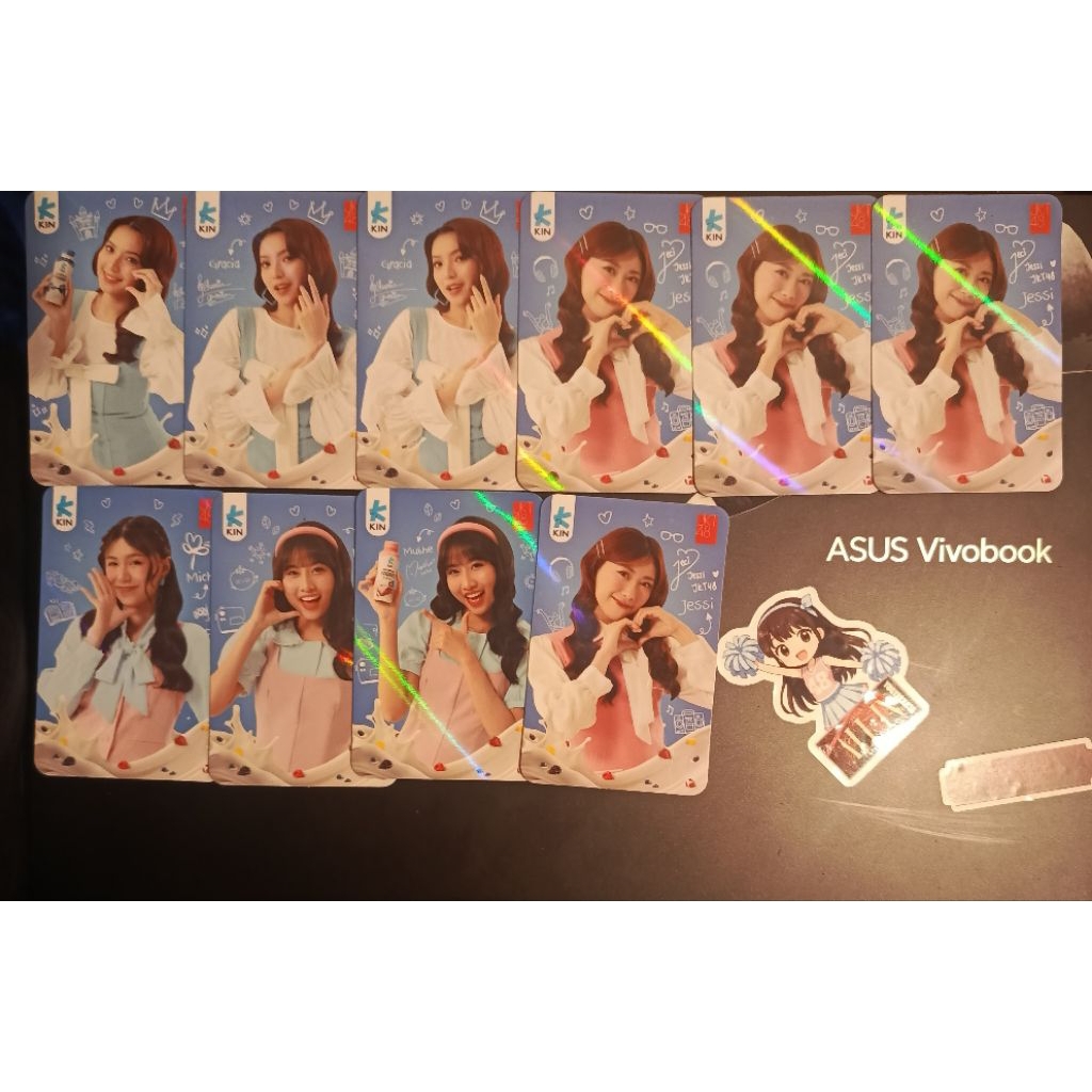 Photocard JKT48 x KIN Official - Gracia, Jessi, Michie, Muthe