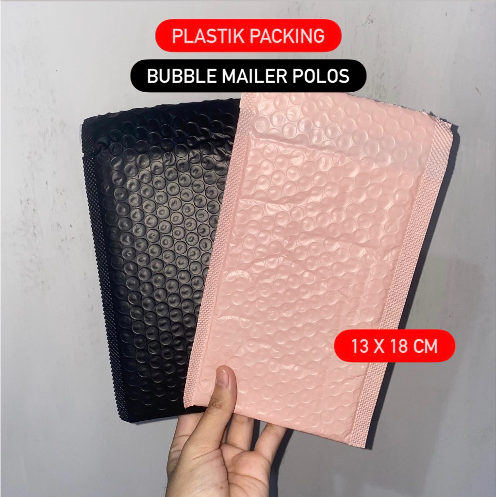 

Bubble mailer polos uk 13 x 18 cm satuan