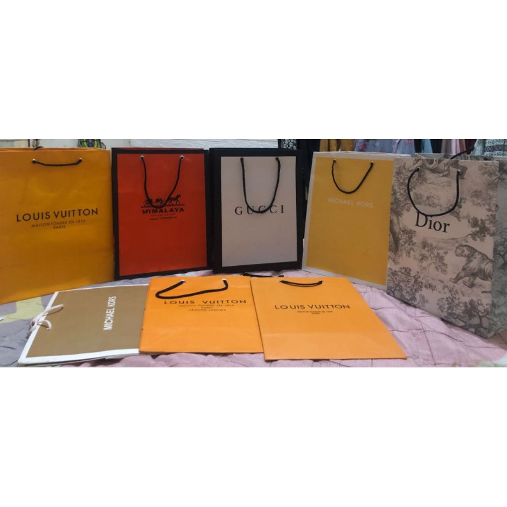 

Paperbag Branded LV, Channel, Dior, MK