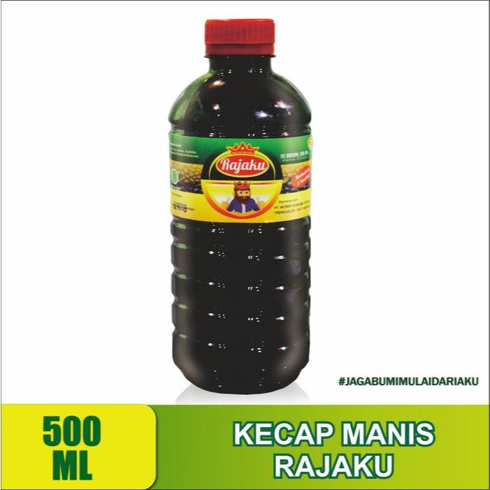 

Kecap Manis Cap Rajaku Hijau 500ml Kemasan Botol Plastik