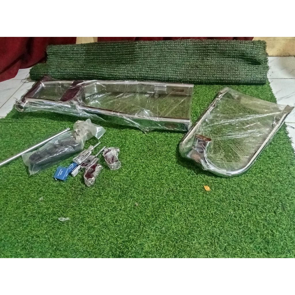 swing arm ninja crom pnp scorpio palang bisa bongkar pasang dan bisa pakai cagak 2