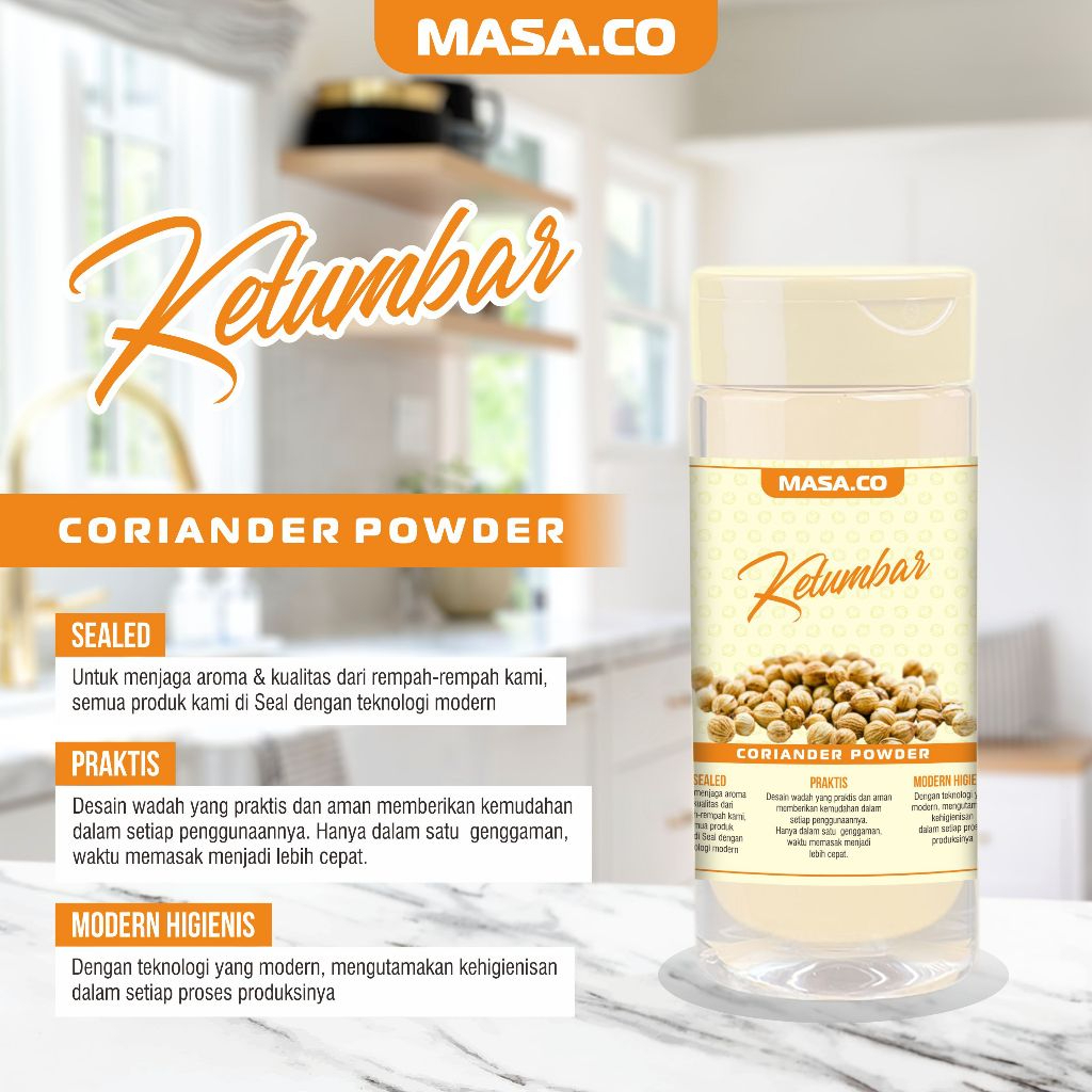 

ALL VARIANT - MASA&CO REMPAH Bumbu Dapur Kualitas Premium - KETUMBAR.CO