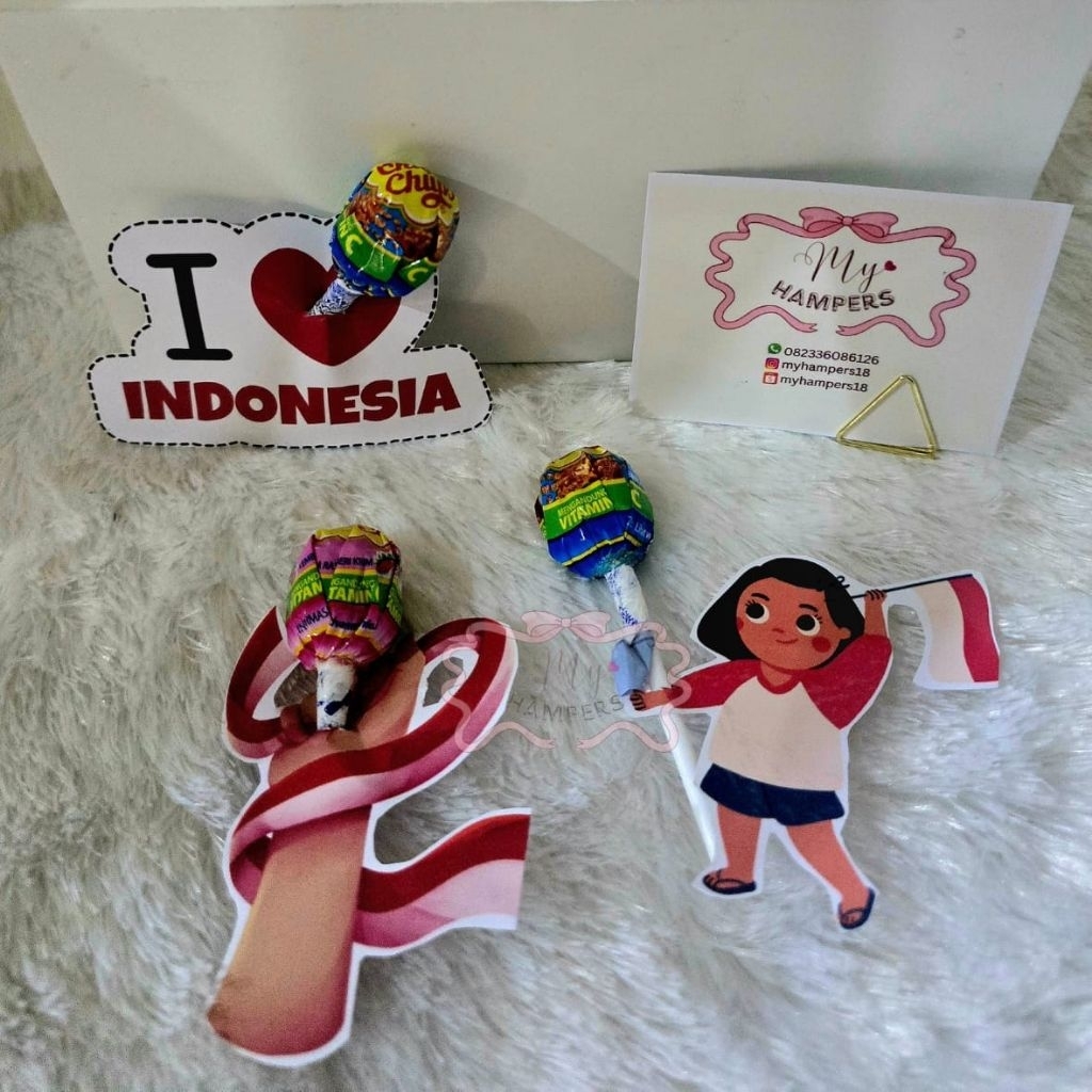 

Lollipop kemerdekaan / Lollipop Agustusan