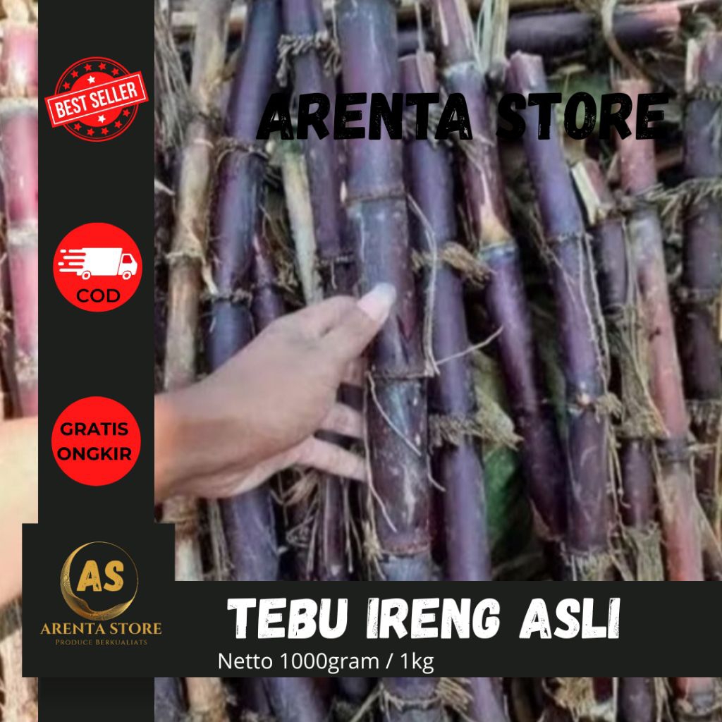 

tebu hitam / tebu wulung / tebu ireng 1kg