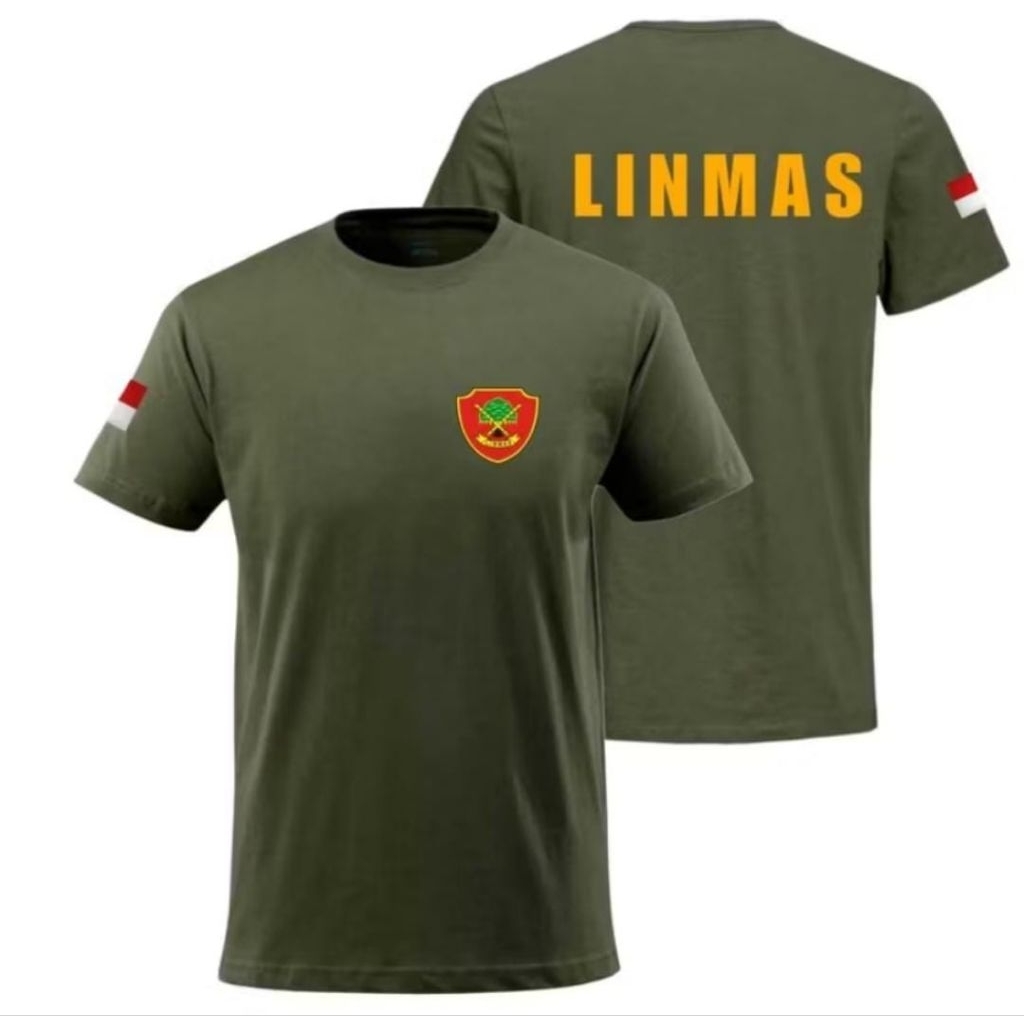 Kaos Dalaman linmas / Kaos pendek Oblong linmas