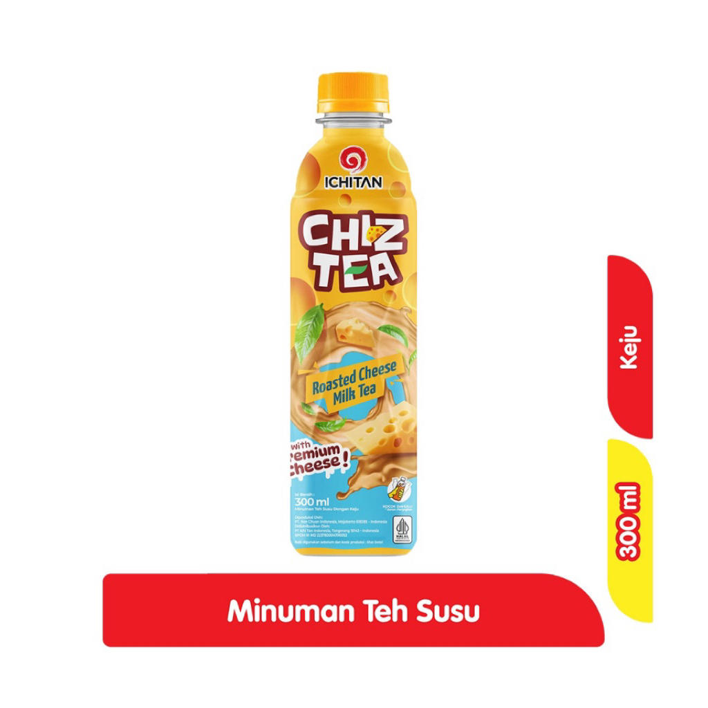 

PERTAMA !! Minuman Teh susu keju Pet Ichitan / Roasted Cheese Milk Tea