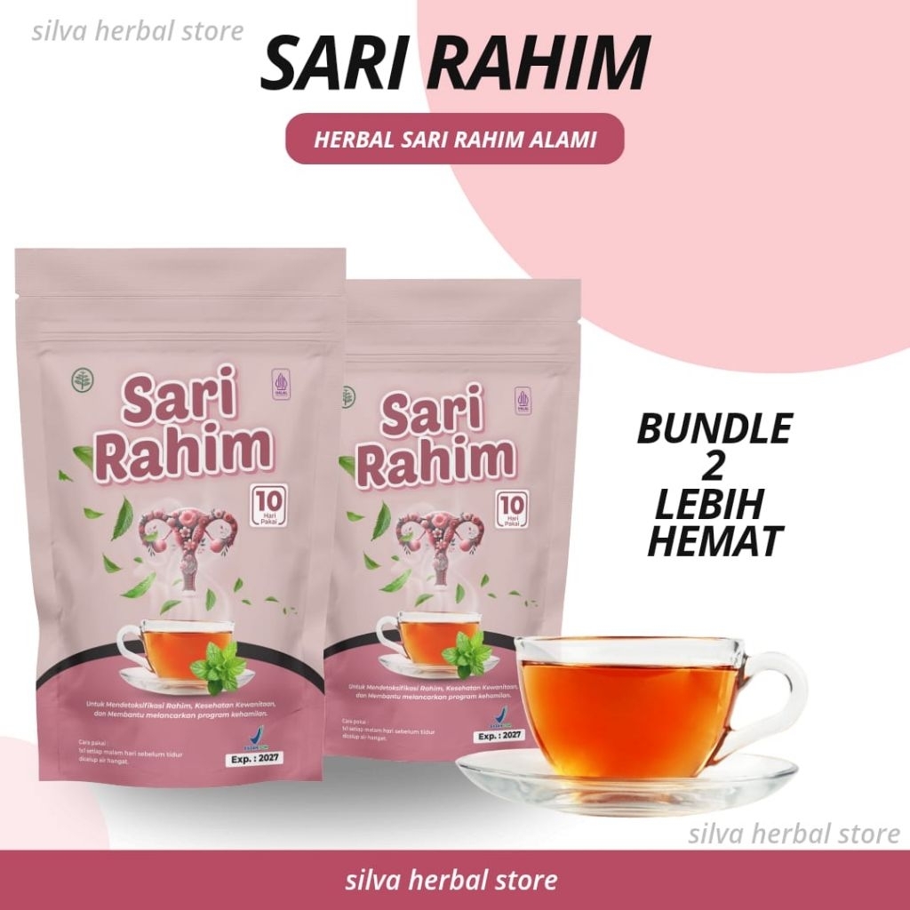 

Paket Hemat 2 Teh Detox Rahim – Herbal Alami Pembersih Rahim & Pereda Nyeri Haid