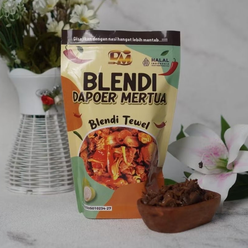 

Blendi Lombok Pedas Khas Blitar "Dapoer Mertua" {Tewel,Kacangsriwet,Koro,Rebung} free vacum