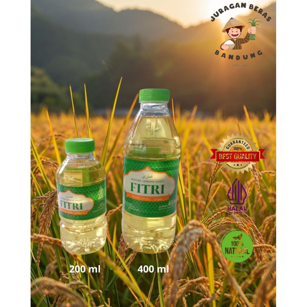 

Minyak Fitri 200ml dan 400ml Murah dan hemat