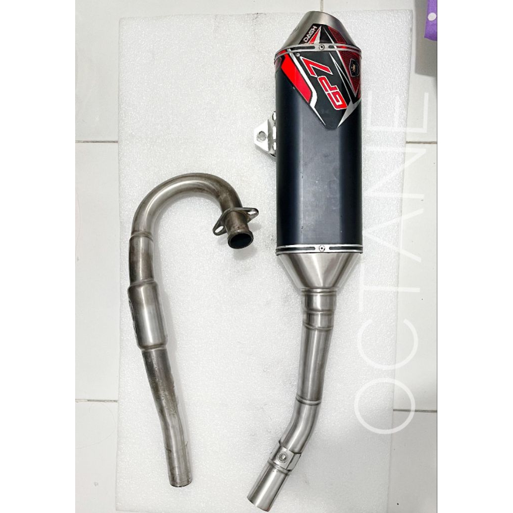 Knalpot Gp7 Dash Boreup pnp Wr155 Original Second Mulus