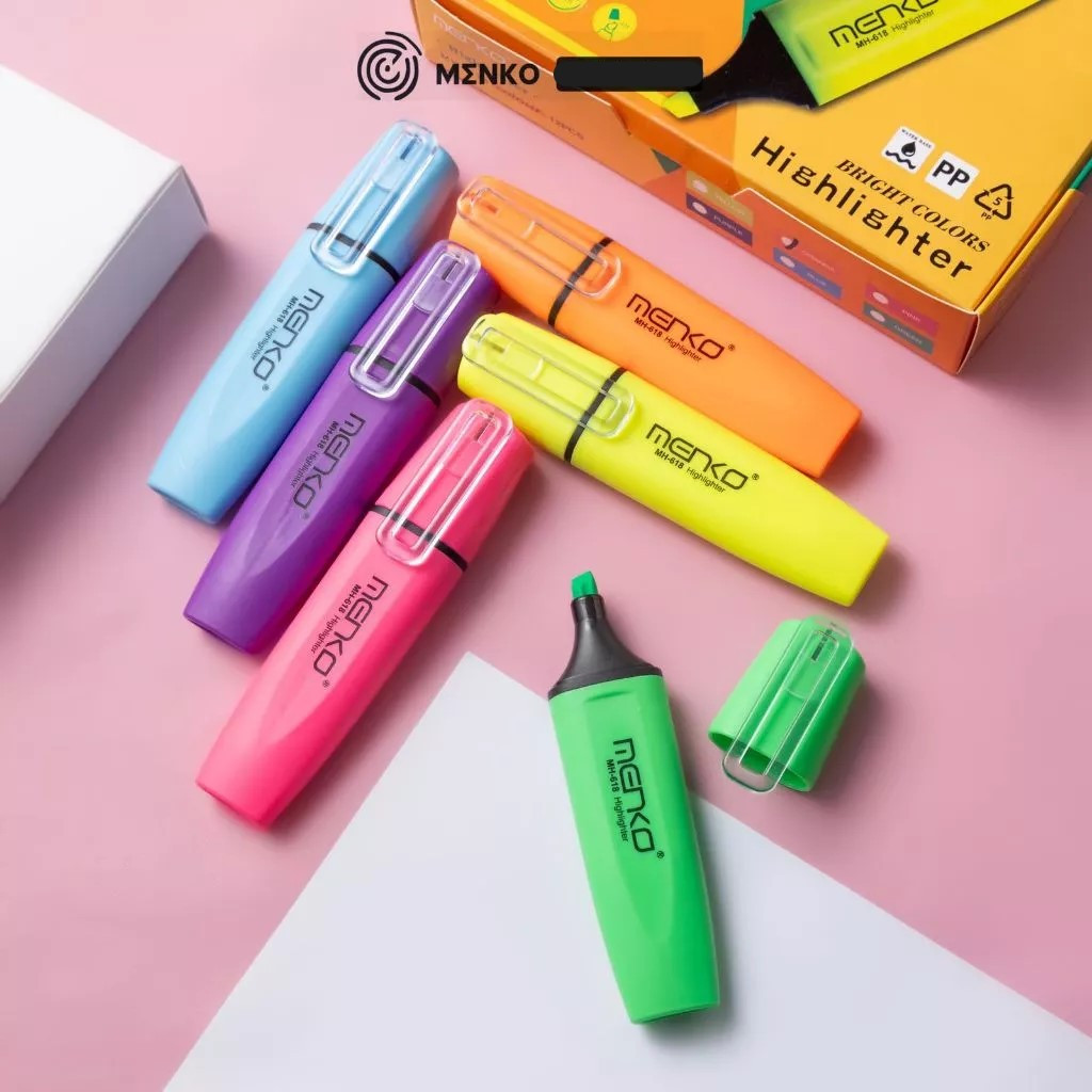 

Stabillo Menko MH-618 / Highlighter Menko MH-618 warna (satuan)