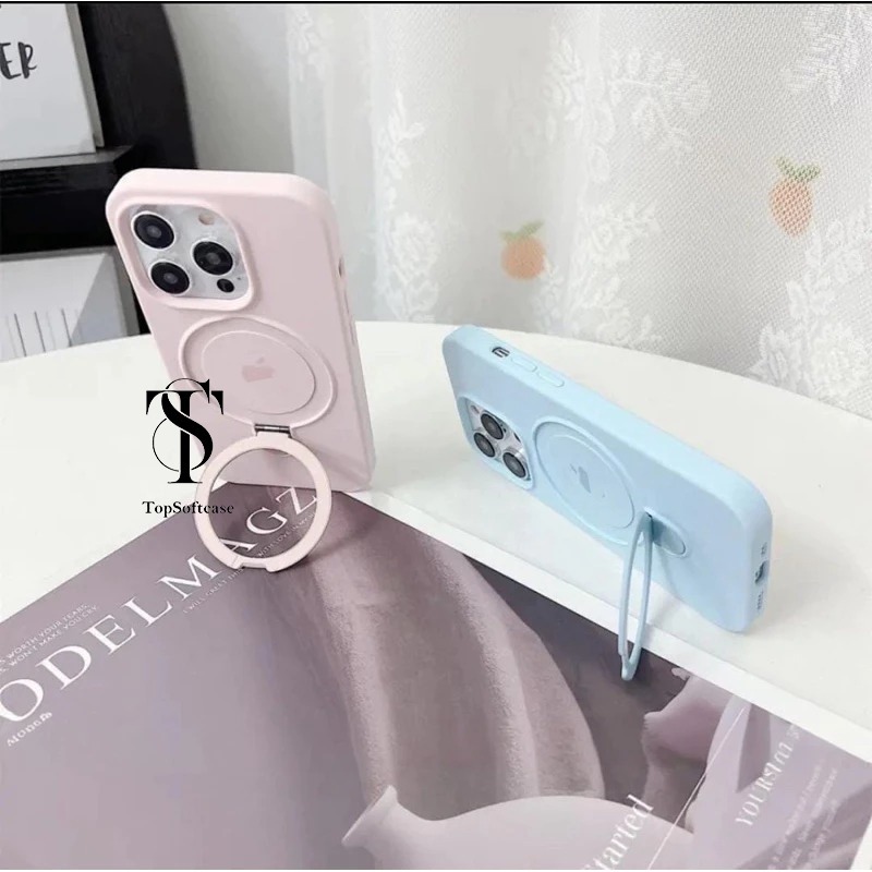 New Seri 16  Case Magsafe Stand Ring Designed for iPhone 16 16e PRO MAX TP21