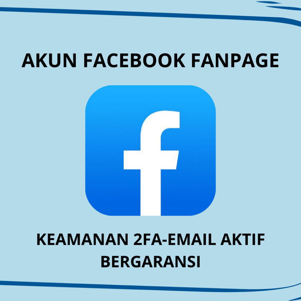 AKUN FACEBOOK DENGAN FANPAGE TERSEDIA & AMAN
