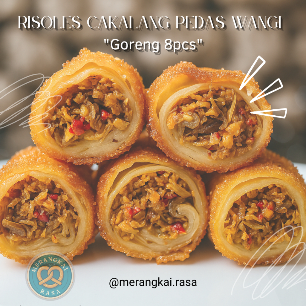 

Risol Cakalang Pedas Manado - 8 pcs Goreng