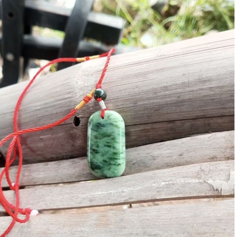 kalung liontin giok nefrit aceh asli