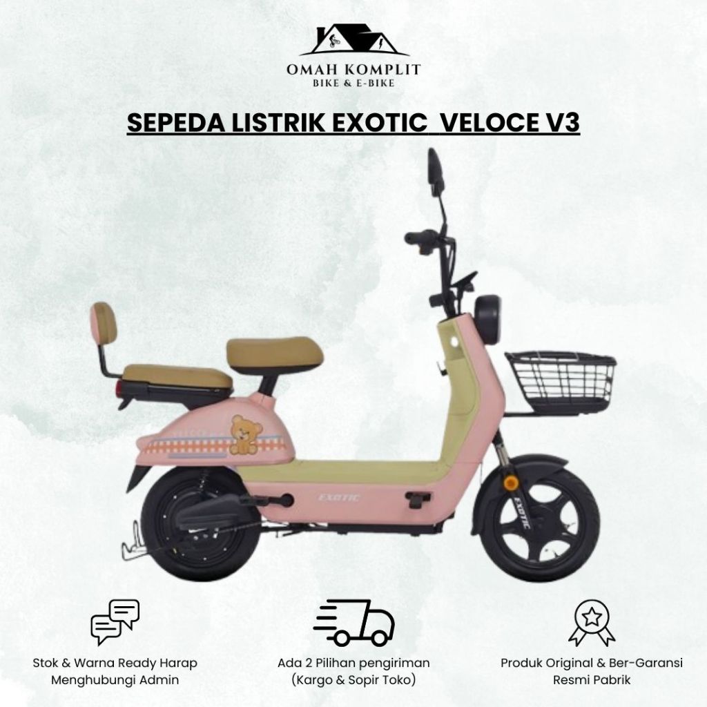 Sepeda Listrik Exotic Veloce V3