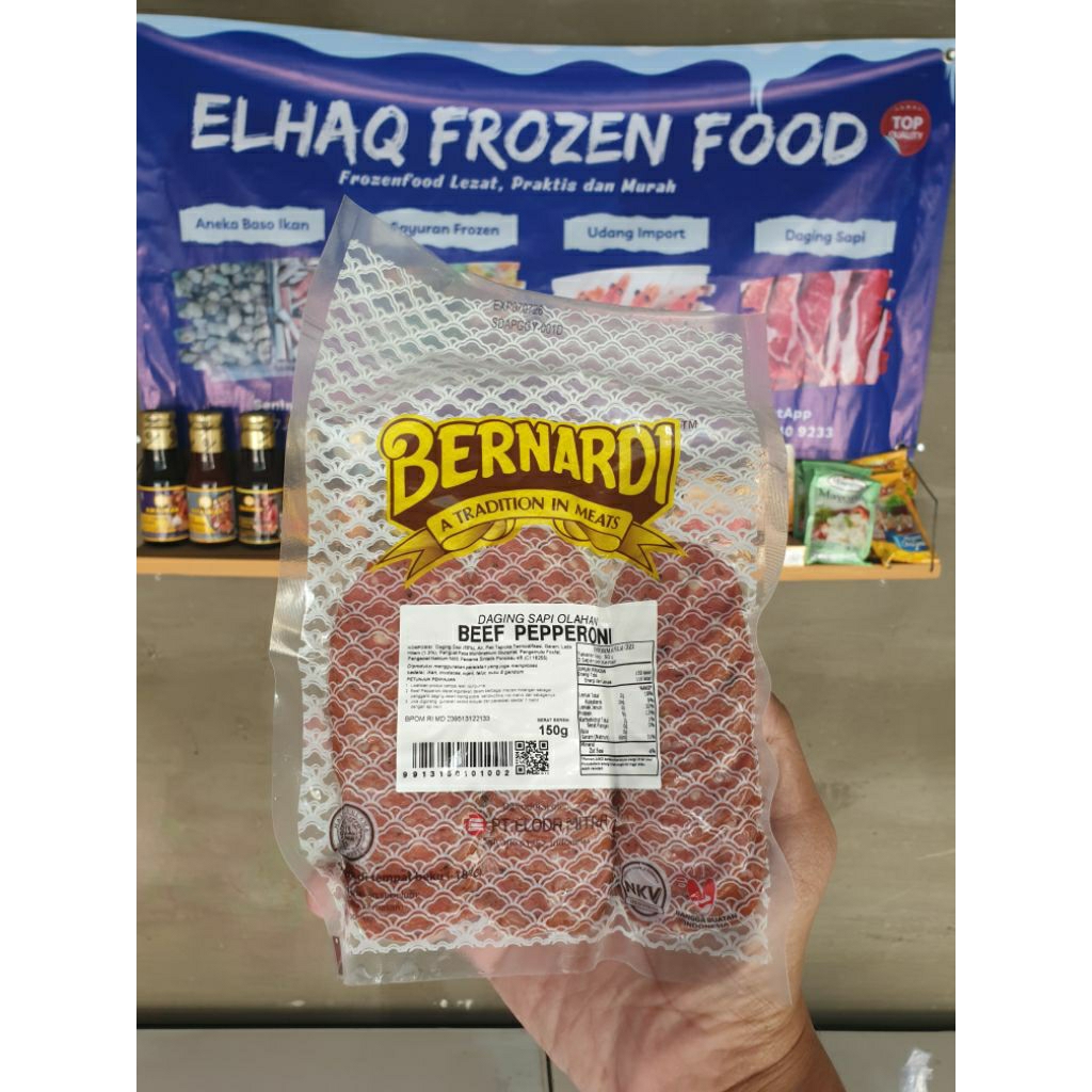 

Bernardi Beef Pepperoni 150g