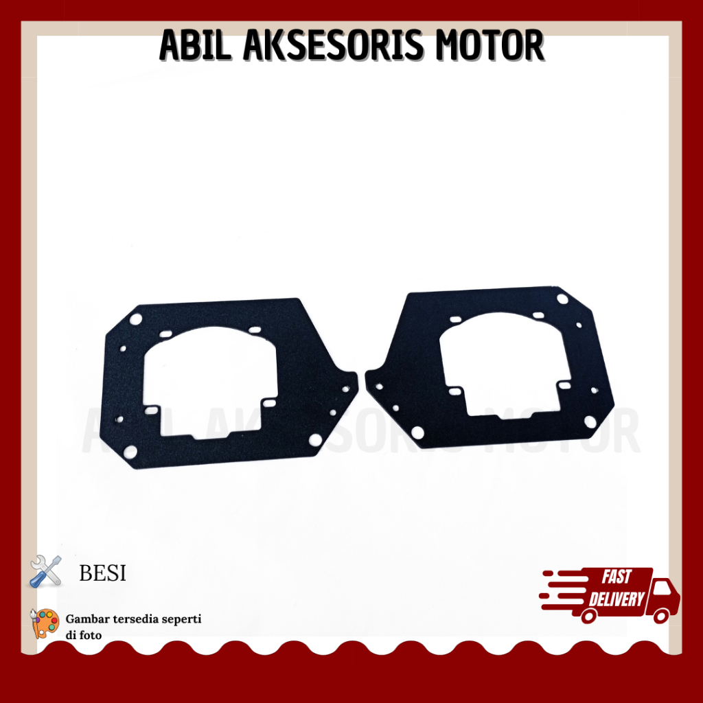 BRACKET LAMPU UNTUK MOTOR R25 BILED PROJIE AES 2.5 INCH R25 OLD