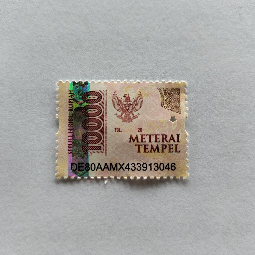 

Meterai 10.000