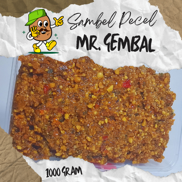 

Sambel Pecel Mr. Gembal Khas Solo 1kg | Sambel Pecel Instan