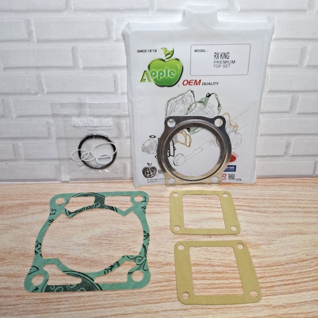 (APPLE GASKET) PAKING TOPSET RX KING ALUMUNIUM