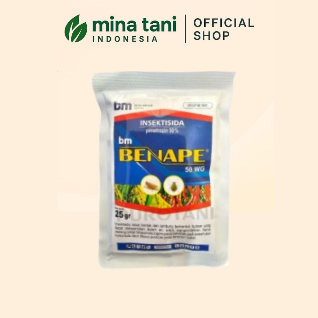 BENAPE 50 WG Insektisida Pimetrozin Obat Wereng Walang Sangit