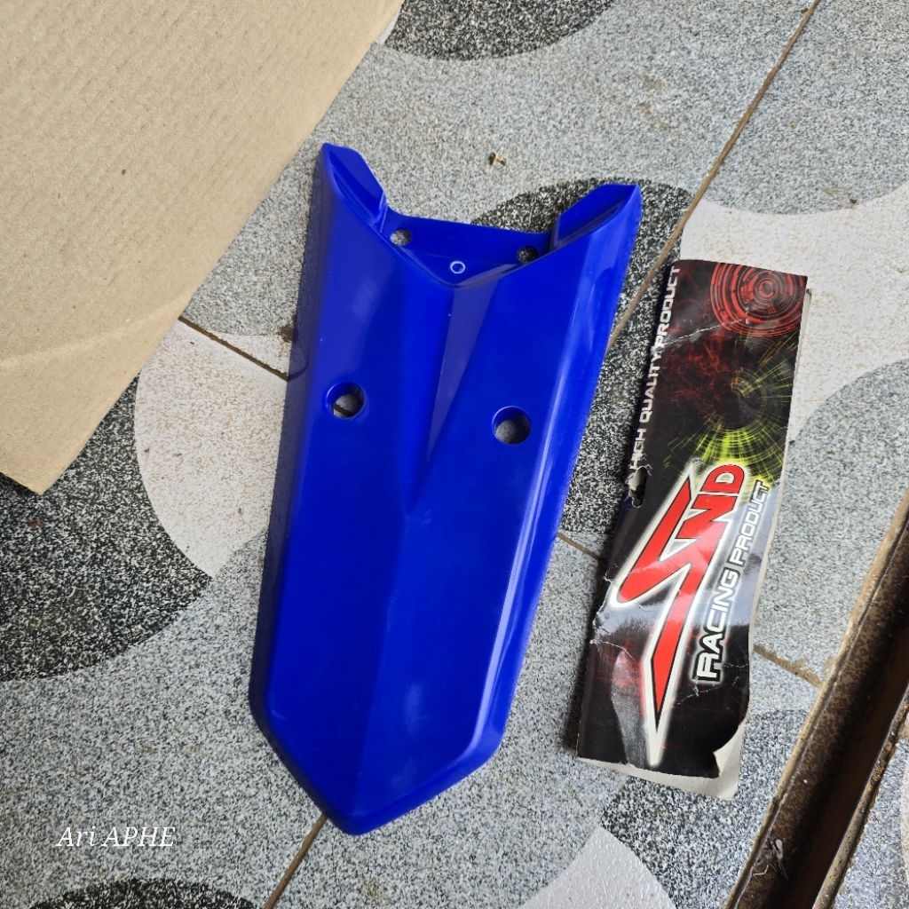 SND racing spakbor slebor belakang KLX 150 warna biru promo