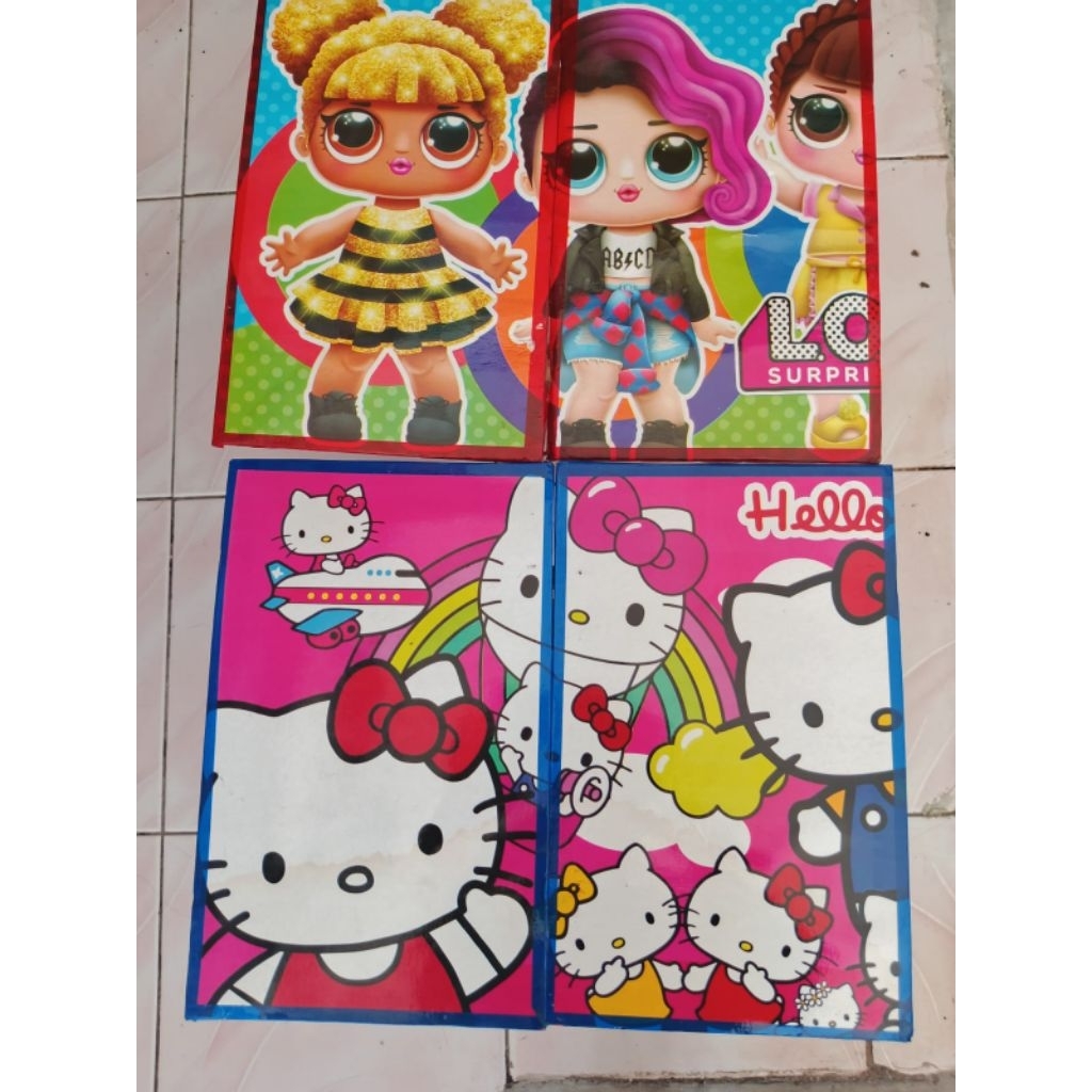 

Meja belajar Anak / Meja lipat kayu variasi sesuai gambar