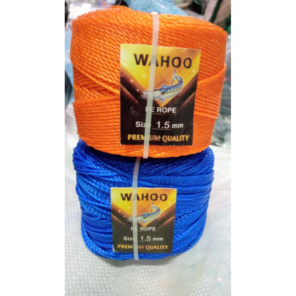 tali tambang warna tali tampar/ tali layangan 1.5 mm