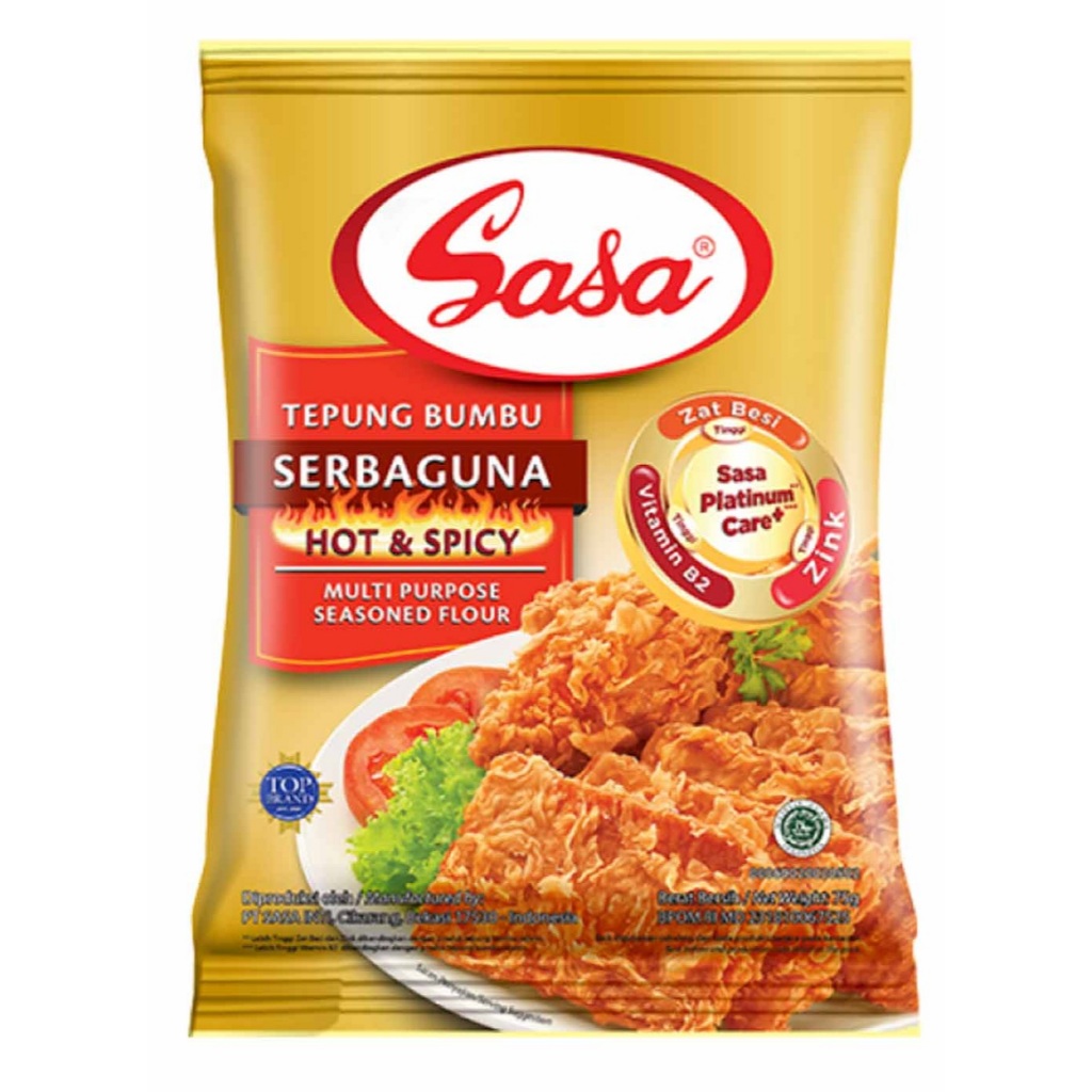 

SASA TEPUNG BUMBU HOT SPICY 70GR