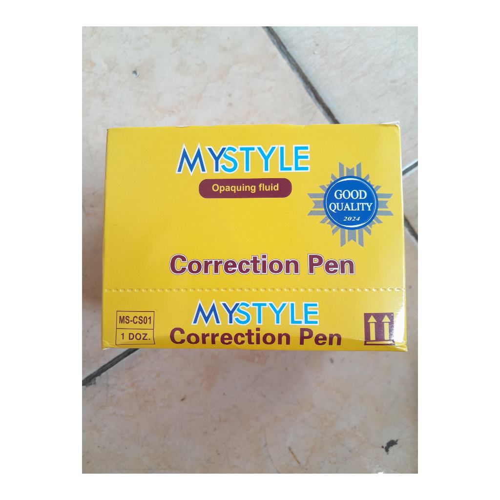 

CORRECTION PEN TIPE X CAIR MYSTYLE ISI 12PCS